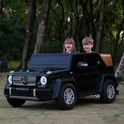 2026 Licensed XXL 24V Mercedes Maybach G650 Big Kids & Adults Ride On 2 Seater Cars, Brushless Motor, Leather Seat, Rubber Air Tires