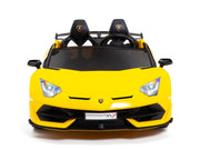 KINGTOYS.ca 2027 Licensed Upgraded 24V Lamborghini SVJ Drifting Kids Ride-On 2 seater Car With RC