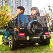 2027 24V Mercedes Benz AMG G63 G Wagon 2 Seater Kids Ride On Car With Remote Control