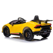 Lamborghini Aventador Svj 12v Kids Ride sur la voiture avec télécommande rouge