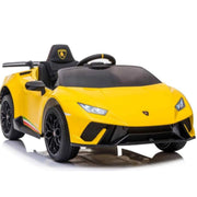 Lamborghini Aventador Svj 12v Kids Ride sur la voiture avec télécommande rouge