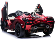 2026 Licensed 24V Luxurious Lamborghini Sian Kids Ride On Sport Car, Rubber Tires, Leather Seat, with Remote Control