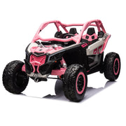 2027 Officially Licensed 2x24V LX Performance Can-Am Maverick 4WD Edition 2-Seater Pack Kids Ride on Buggy Eva Wheels Leather Seats RC