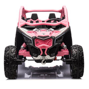 2027 Officially Licensed 2x24V LX Performance Can-Am Maverick 4WD Edition 2-Seater Pack Kids Ride on Buggy Eva Wheels Leather Seats RC