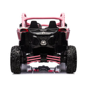 2027 Officially Licensed 2x24V LX Performance Can-Am Maverick 4WD Edition 2-Seater Pack Kids Ride on Buggy Eva Wheels Leather Seats RC