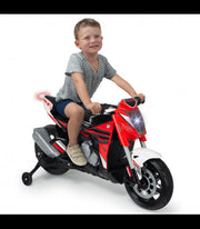 2025 Officially Licensed Honda Naked Edition 12V Motorcycle | Removable, Rear Stabilizing Wheels | INJUSA