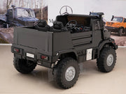 KINGTOYS.ca 2027 24V Ultimate XXL Mercedes Benz Zetros 2 Seater Kids Ride On Truck, EVA Rubber Foam Titres, Leather Seat with Remote Control