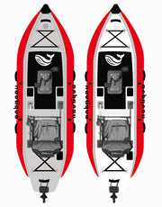 Nautiqua ARUBA Deluxe Paddleboard Fishing Pedal Kayak