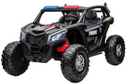 2026 24V Police Dune Buggy 2 Seater Ride On Cars 4x4 With Remote Control