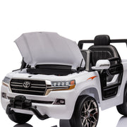 Licensed 12V Toyota Land Cruiser S312 Kids Ride On One Seater Car With RC