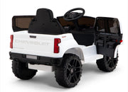 KINGTOYS.ca 2026 12V Official Chevrolet Silverado Truck Kids Ride On One Seater Electric Car With RC