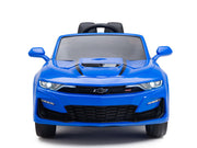 KINGTOYS.ca 12V Chevrolet Camaro 2SS Kids Ride On One Seater Electric Car with Leather Seat, Rubber Tires and RC