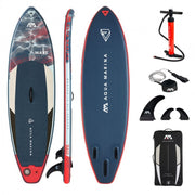 Aqua Marina Wave Surf iSUP - 2.65m/10cm with surf leash