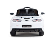 KINGTOYS.ca 12V Chevrolet Camaro 2SS Kids Ride On One Seater Electric Car with Leather Seat, Rubber Tires and RC