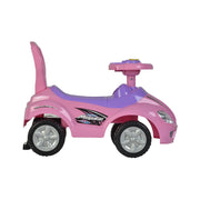 King Toys Deluxe Ride sur et poussez la voiture rose