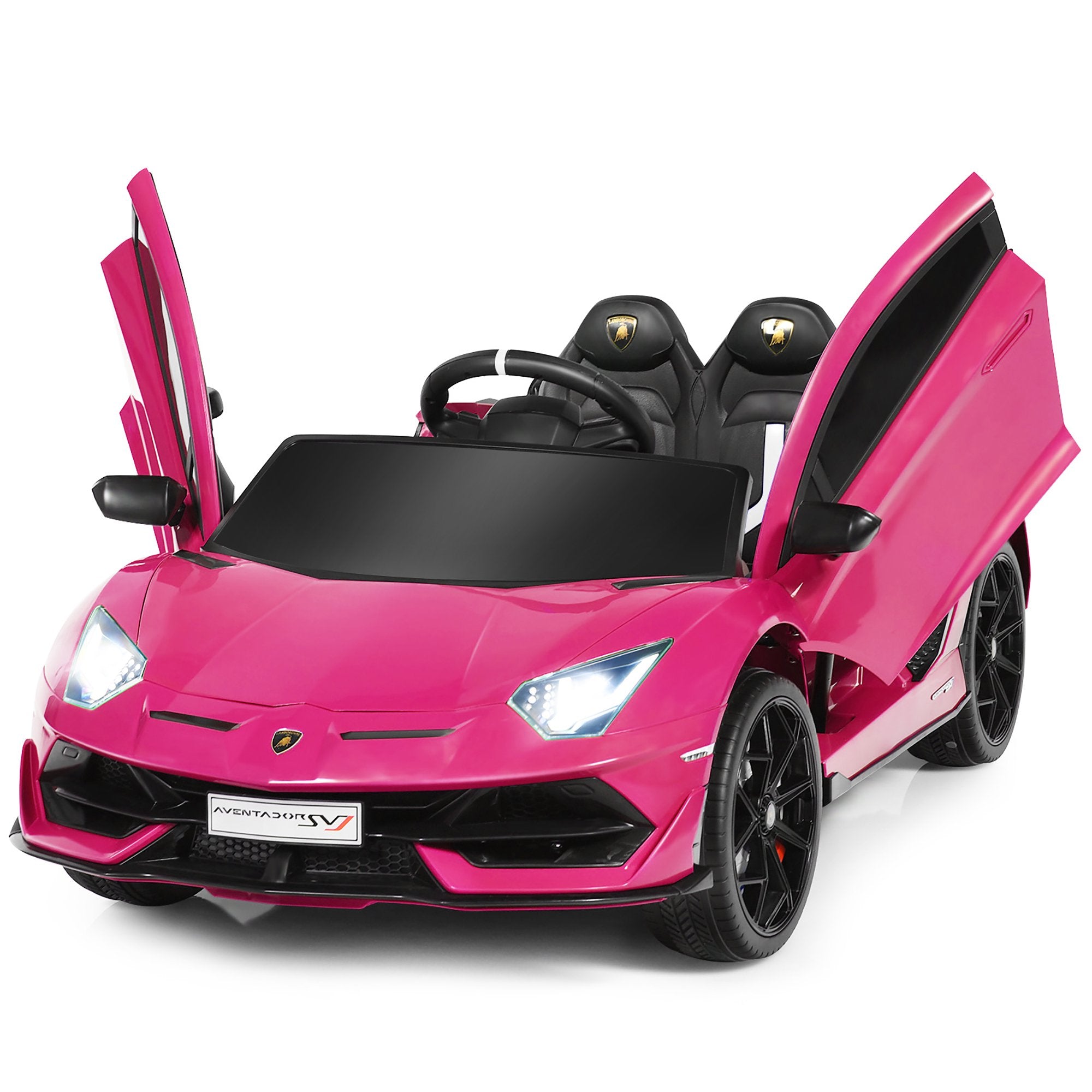 Voiture Electrique Enfant Lamborghini Urus Rose 12V Avec Telecommande