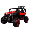 Super Shock 24V UTV 4x4 Kids Ride On 2 Seater Car, Upgraded Rubber Tires, Leather Seats With Remote Control