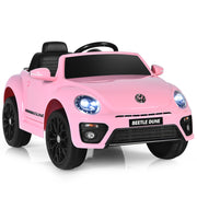2023 Licensed 12V Volkswagen Beetle Kids Ride On 1 Seater Cars RC