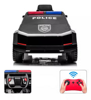 2023 12V Future Police Truck Kids Ride On 1 Seater SUV Cars RC