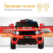 2023 12V Fire Fighter Truck Kids Ride On 1 Seater SUV Cars RC