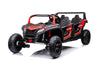 Précommande Nouveau 2022 24V 4x4 King Toys Dune Buggy 4 Seater Big Ride On