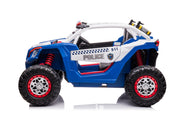 2024 24V Police Dune Buggy 2 Seater Ride On Cars 4x4 With Remote Control
