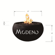 Modeno York Fire Bowl