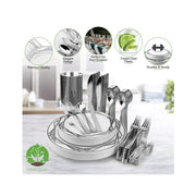 Virtue Canada Disposable Dinnerware Cutlery Set - 175 pcs
