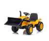 2024 12V Excavator 1 Seater Tractor Ride on for Kids with Parental RC and Wagon