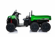 2023 6 Wheeler Tractor 24V 2 Seater Kids Ride On Car 4x4 With Remote Control