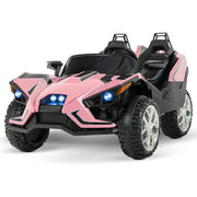 2023 12V Slingshot Style with Parental Remote Control Kids Ride On 1 Seater Cars
