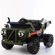 2024 12V Dump Truck 2 Seater Kids Ride On Car with Remote Control and Electronic Dumper