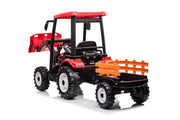 24V Rhino Tractor Ride on for Kids with Parental RC and Wagon