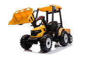 2024 24V Rhino Tractor Ride on for Kids with Parental RC and Wagon