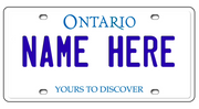 Personalized Custom License Plate