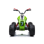 24V Sport Utility Edition Ride-on ATV For Kids With Rubber Wheels & Leather Seat