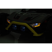 2022 Spade Dune Buggy xxl | Batterie 24V et 4x4 | Siège en cuir et pneus en caoutchouc | Haut-parleur Bluetooth bleu