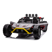 XL 24V Monster 2 Seater Ride On Car Bluetooth Rubber Wheels & Parental RC