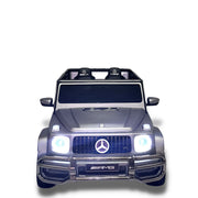 24V Mercedes Benz AMG G63 G Wagon 2 places pour enfants Ride sur la voiture avec télécommande noire