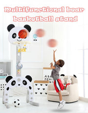 Kids and Toddlers Indoor/ Outdoor Basketball/ Football/Music Adjustable Height Panda